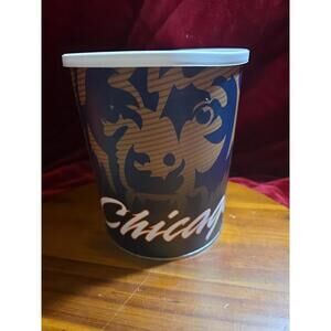 Chicago Bears Garrett Popcorn Tin  Bucket Container